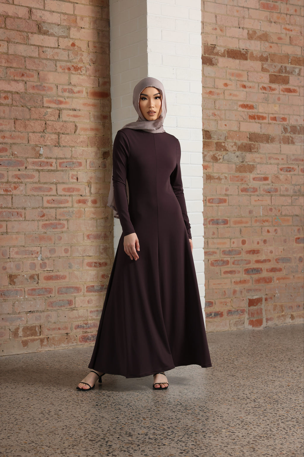 The Marquise Dress Chocolate