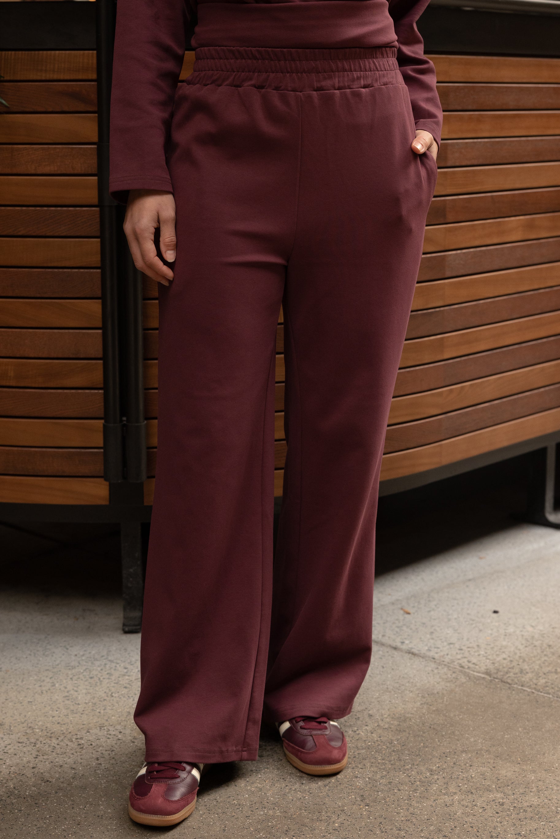 Essentials Pant Plum