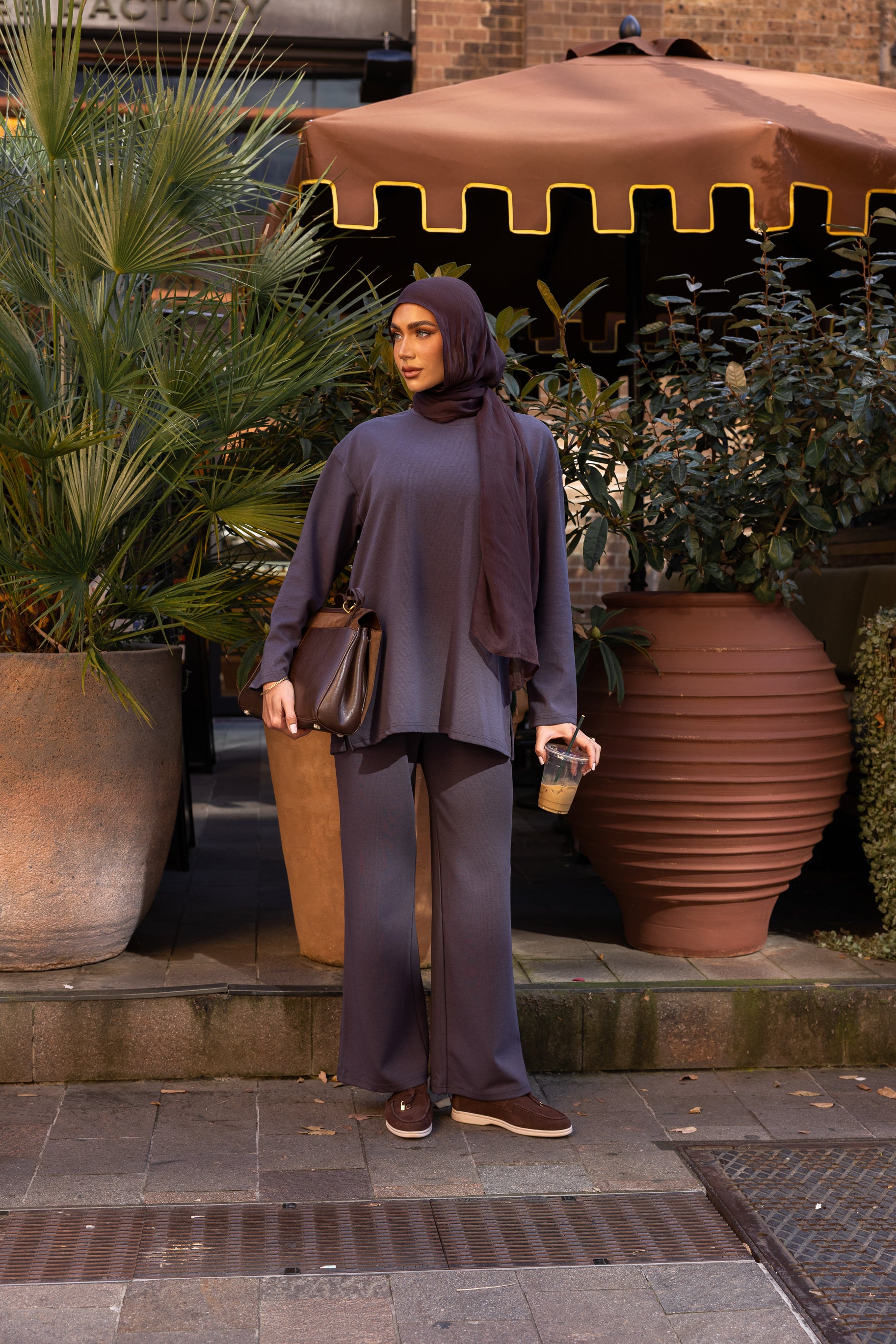 Essentials French Rib Pant Denim