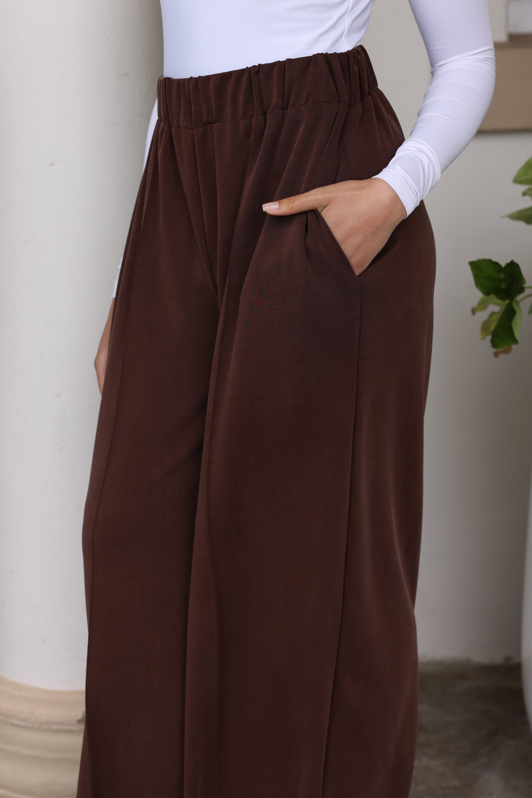 The Sunset Pants Mocha (2 week pre order)