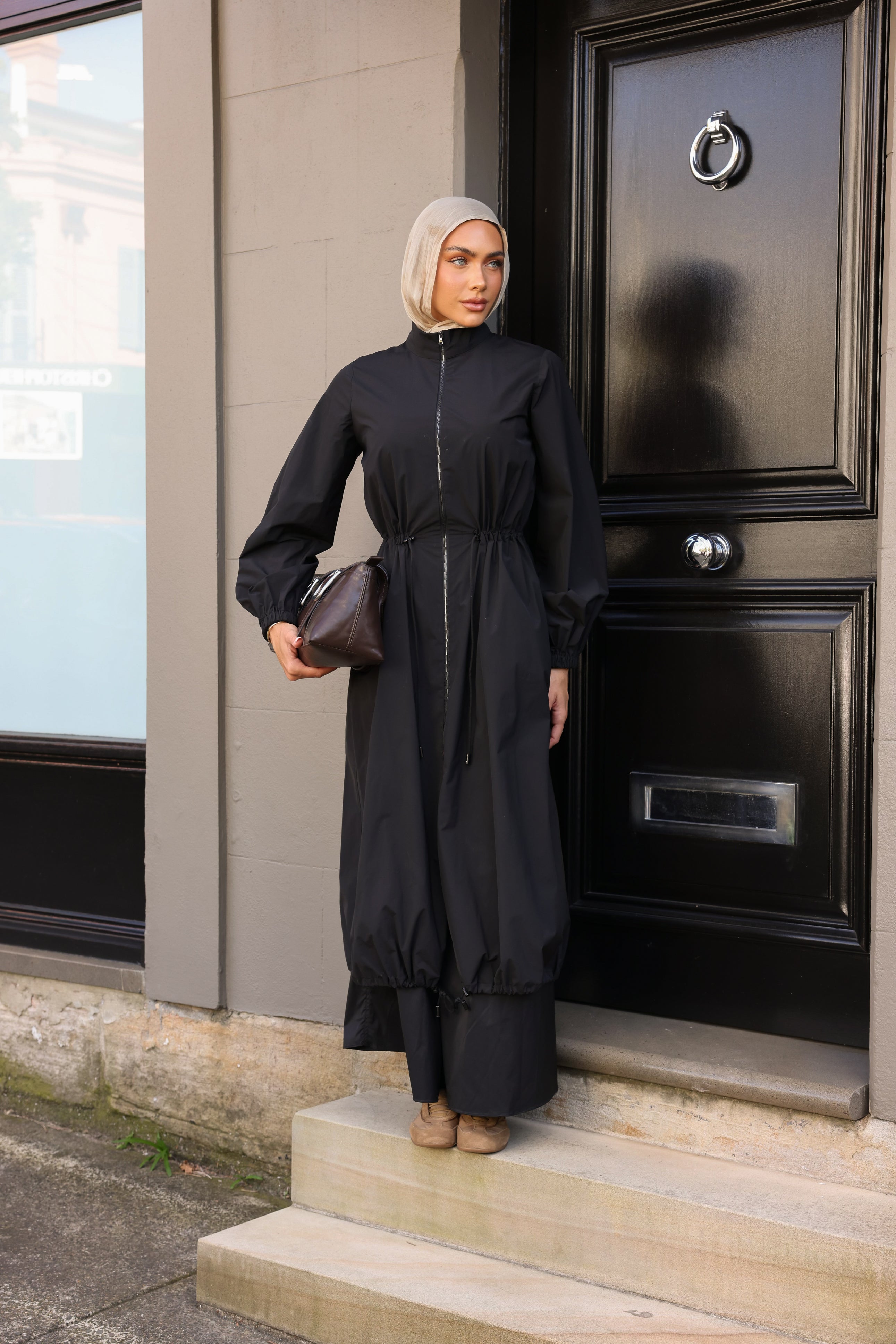 The Lightweight Trench Black