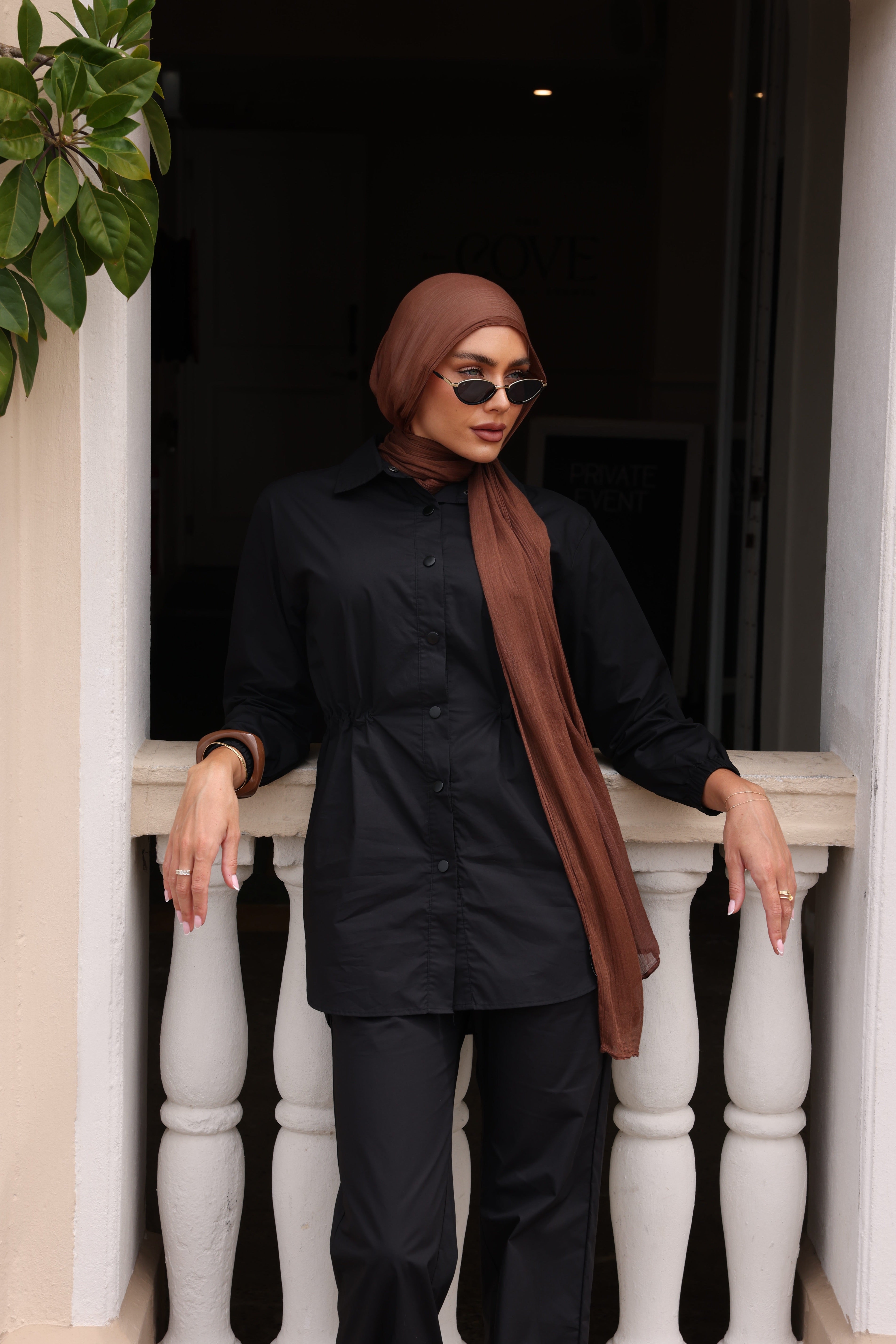 The Parachute Shirt Black (arrive next week)