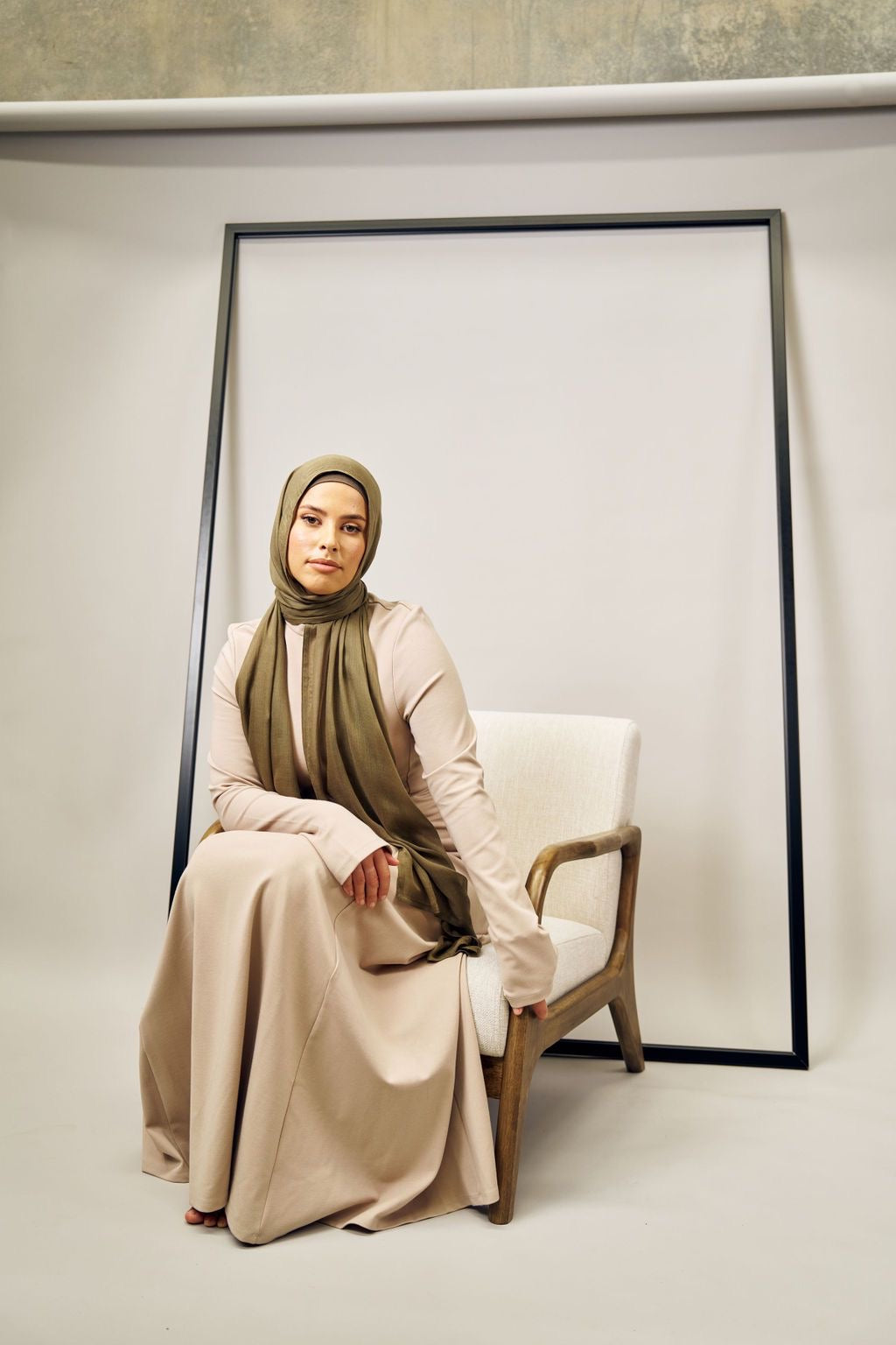 Unedited Hijab Olive