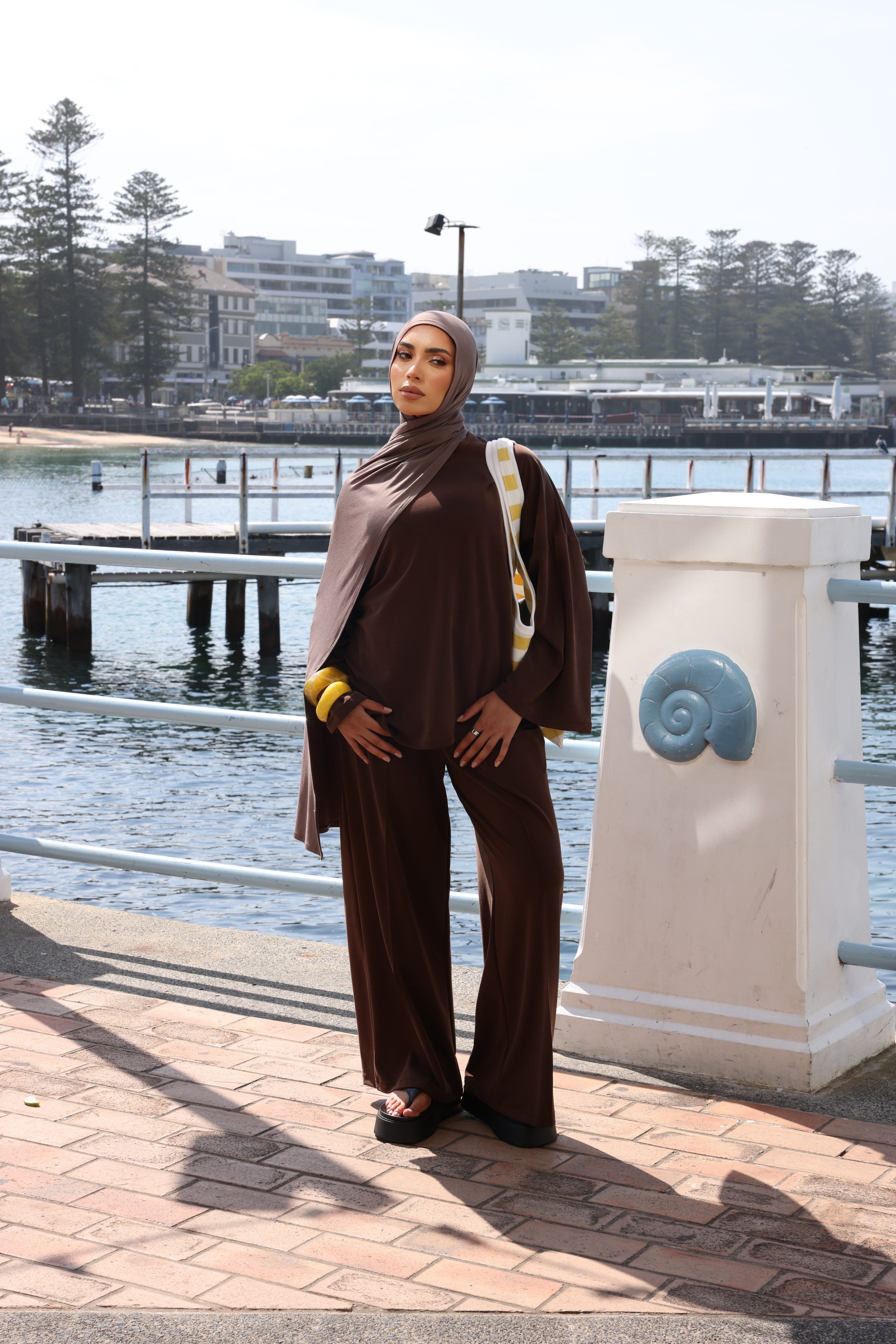 The Sunset Top Mocha (2 week pre order)