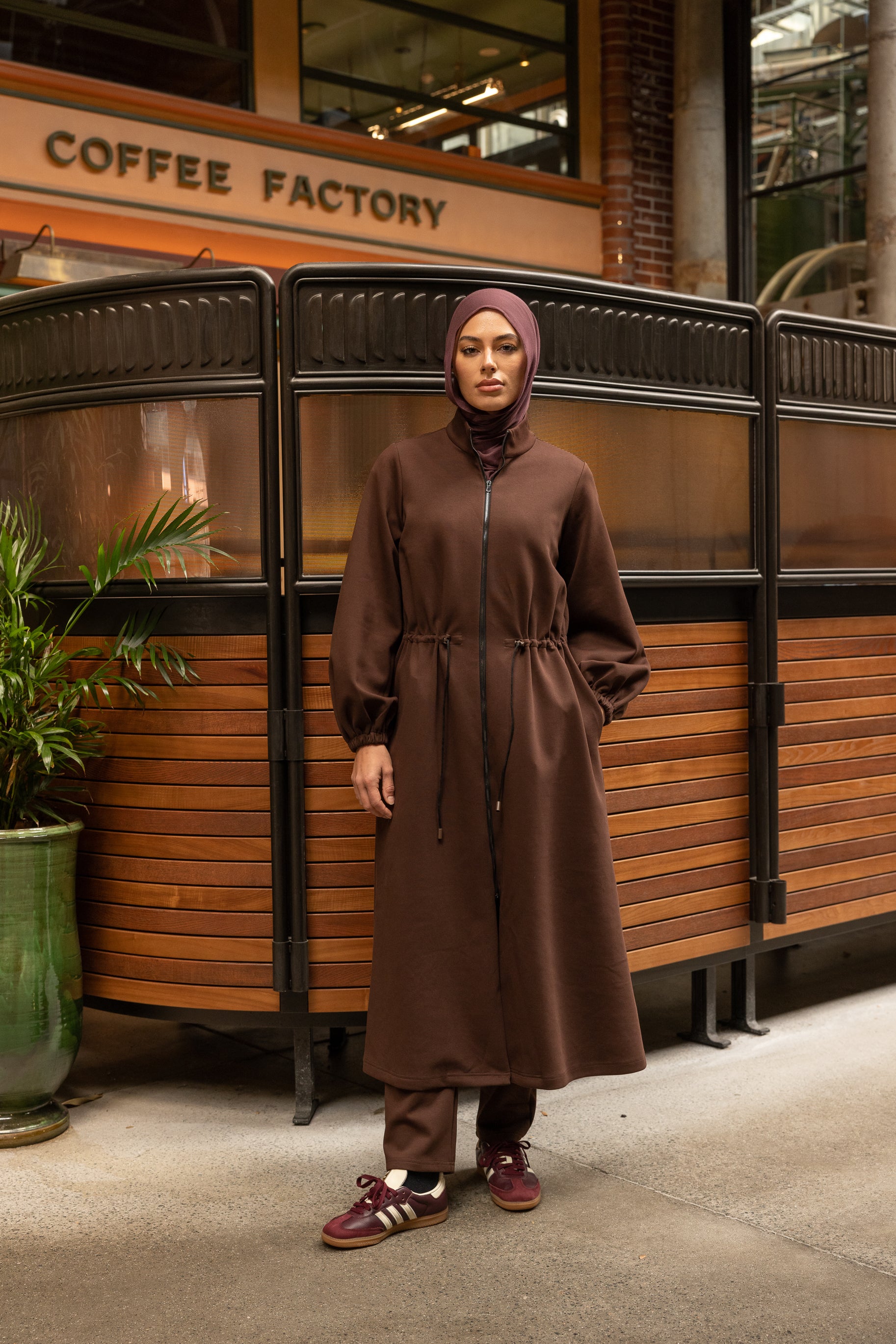 Winter Trench Chocolate