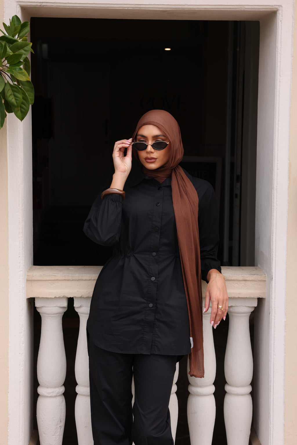 The Parachute Shirt Black (arrive next week)