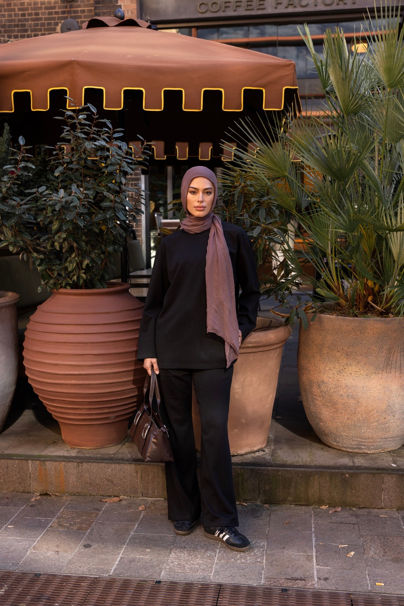 Essentials French Rib Top black