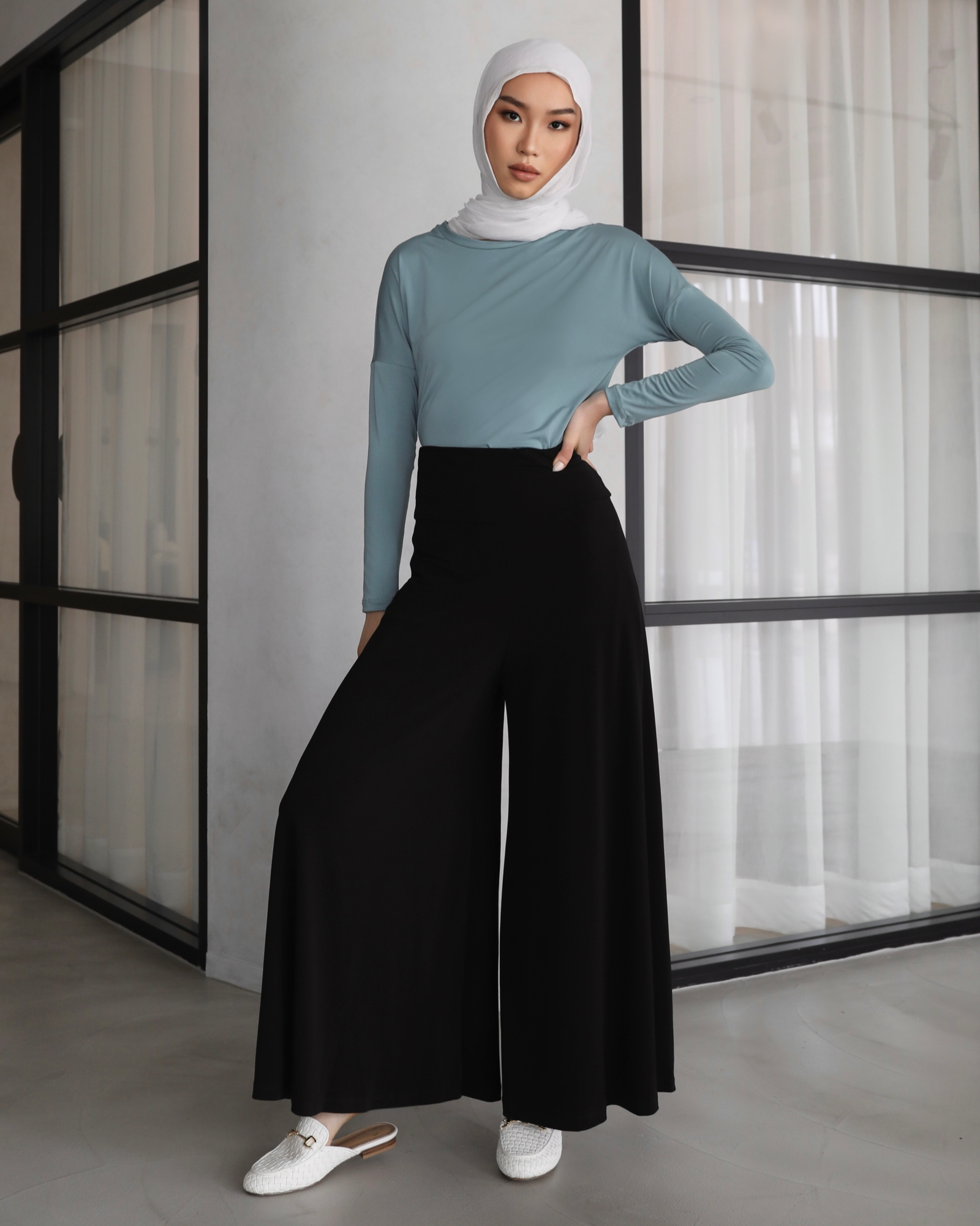 Culotte Pants Black