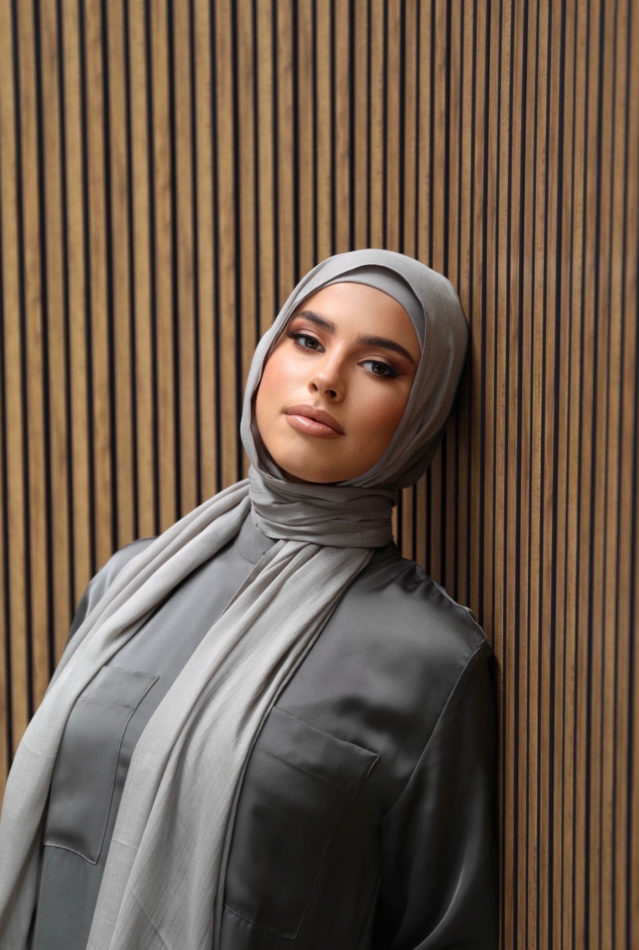 Unedited Soft Sage Hijab